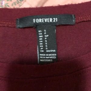 long sleeve crop top